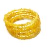 Butterscotch Amber Memory Wire Bracelet