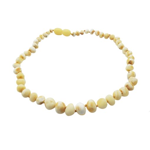 Matte Finish Butterscotch Amber Baby / Teething Necklace